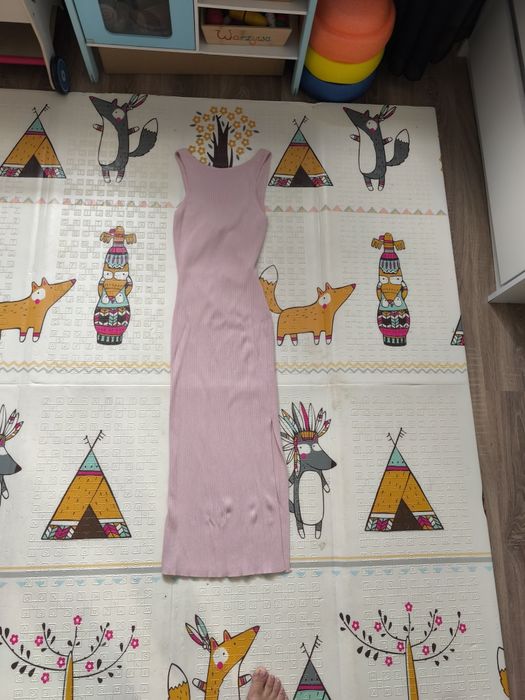 Zestaw sukienek ciążowych prążkowanych