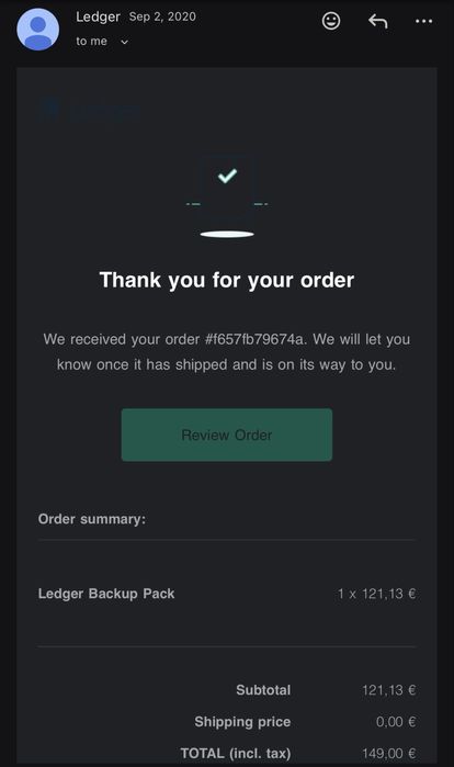 Ledger Nano S NOWY oryginalny fabrycznie zapakowany