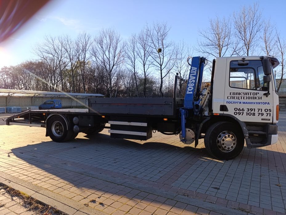 Перевезення с/г техніки. Евакуатор 10т