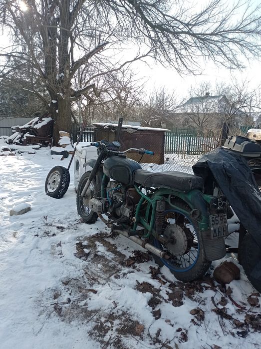 Мт Днепр мотоцикл на полном боевом ходу економичен