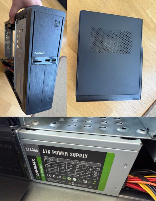 Корпуси Vinga CS311G | Gamemax ST-609 Slim 300W | 2E Basis RD8603U-400W