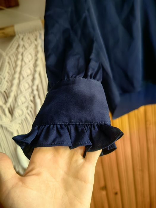 Efektowna koszula z pięknym obszyciem