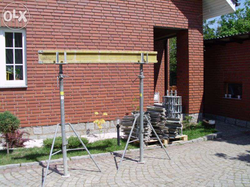 Stemple Podpory Doka Wynajem Wynajm pod strop budowlane