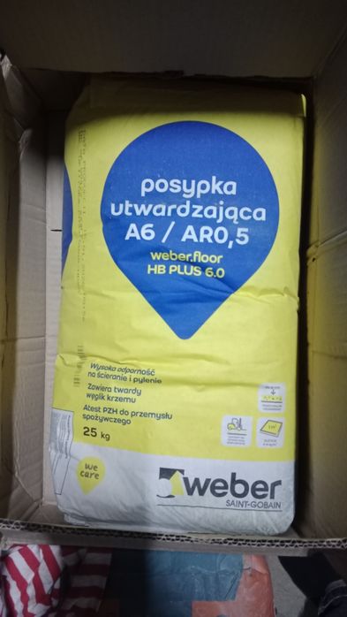 Posypka utwardzająca trzy worki