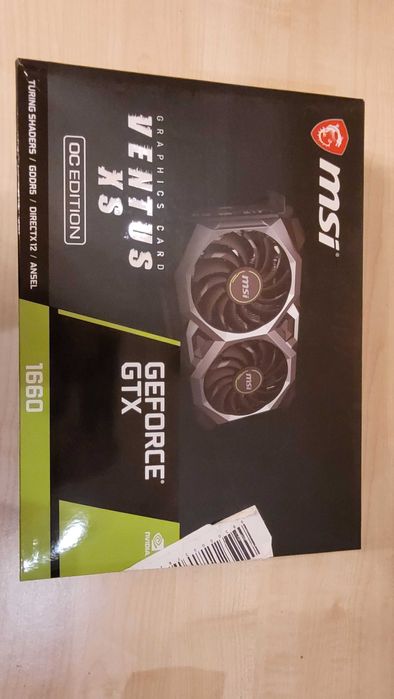 Відеокарта MSI GTX 1660 Ventus OC 6 Gb