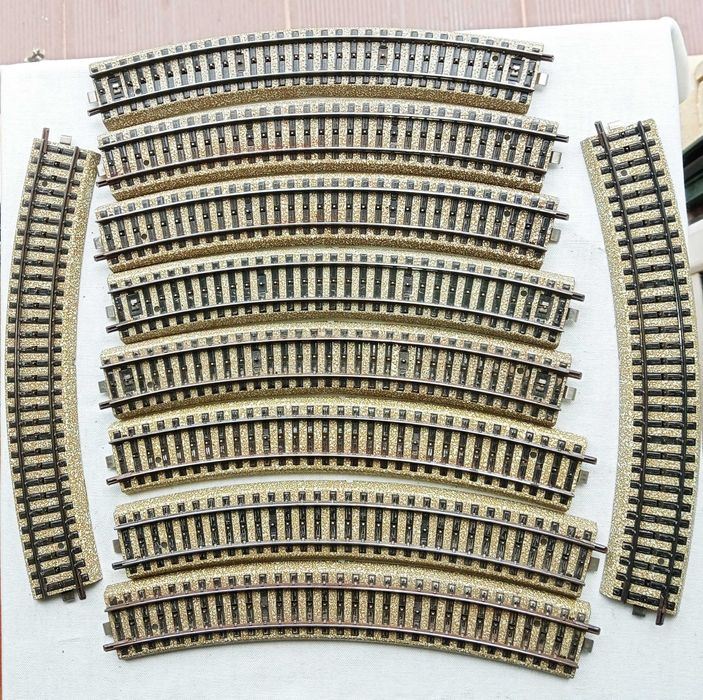 MARKLIN 5200, 10 (dez) linhas curvas