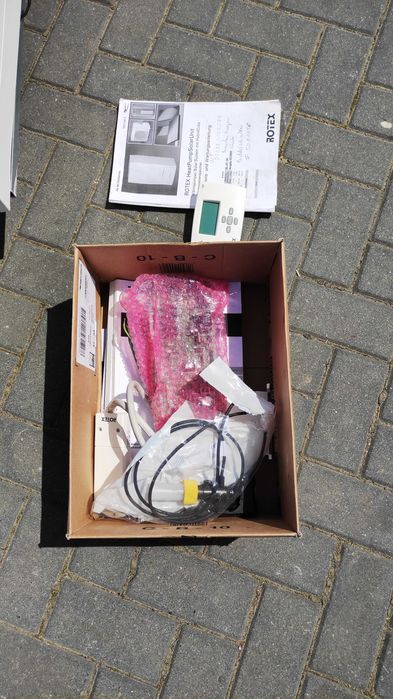 Pompa ciepła 7 KW powietrze woda ROTEX split