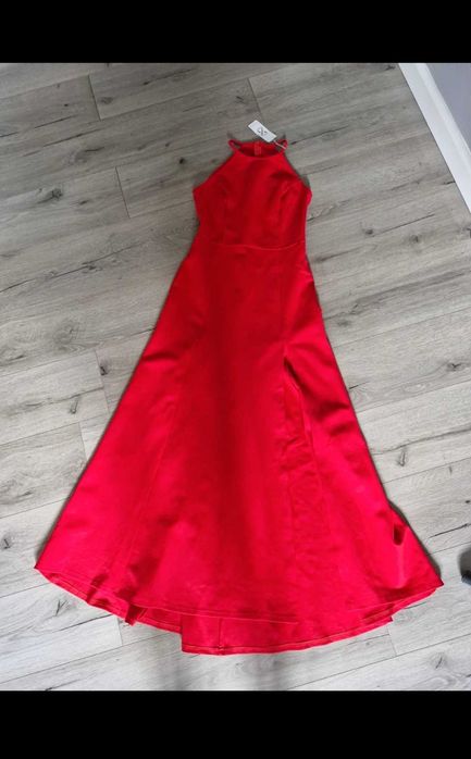 Maxi sukienka czerwona