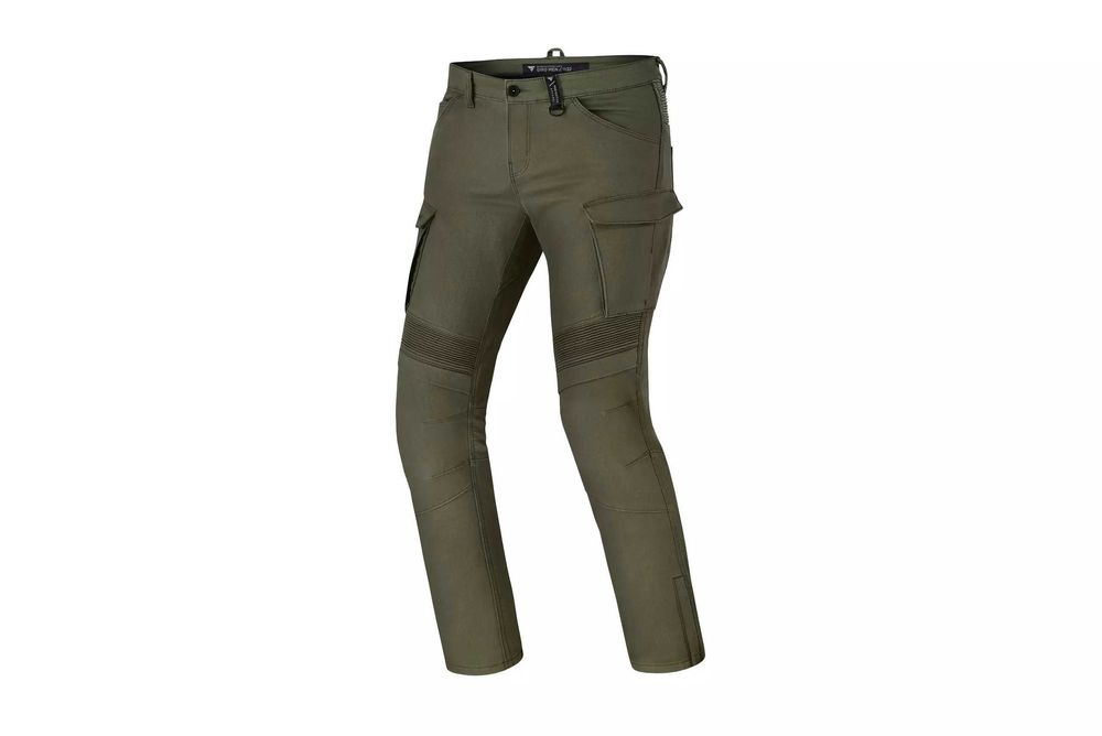 Spodnie motocyklowe Shima Giro 2.0 Men khaki rozmiar 38L Outlet