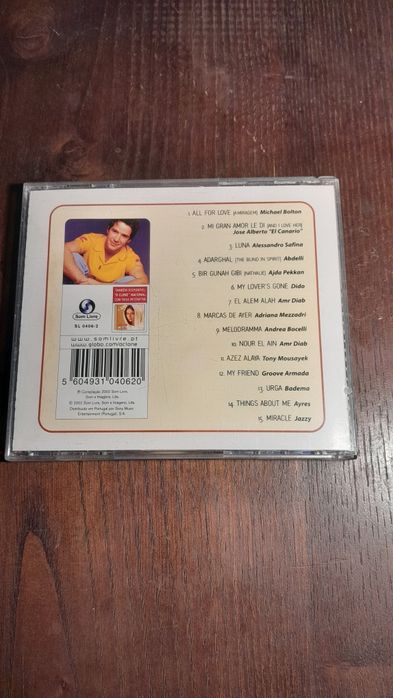 Cd O Clone com mini poster de o clone de Lucas