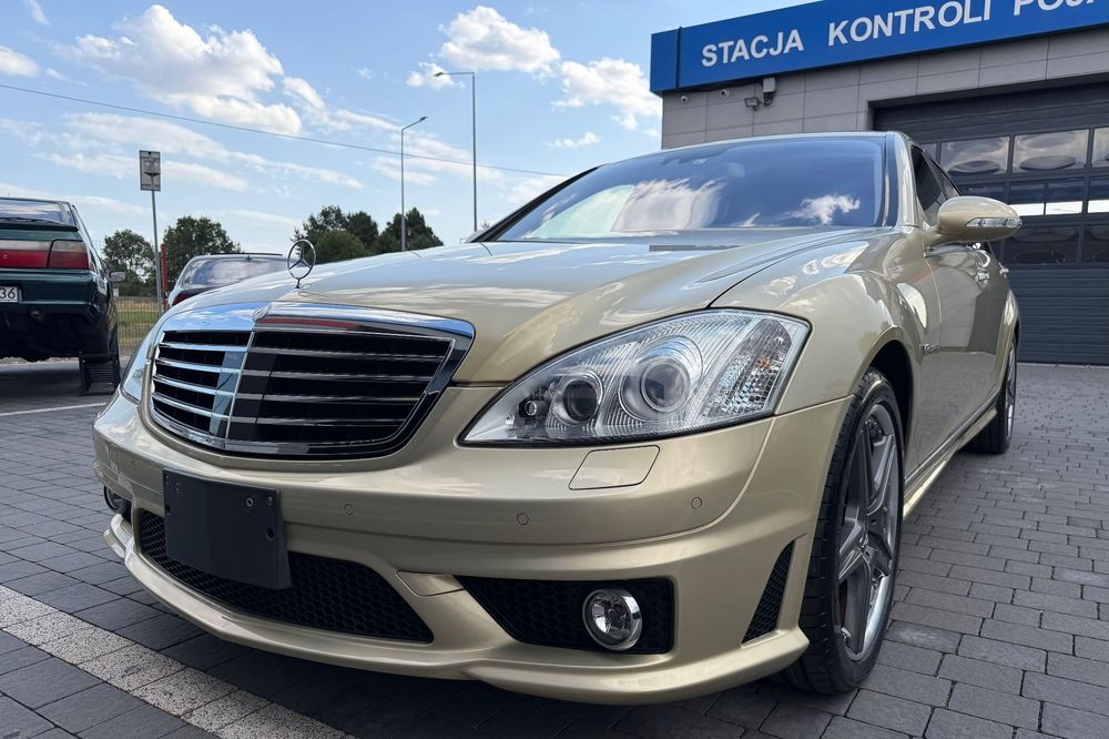 Mercedes-Benz Klasa S 65 AMG, Japonia , stan niemal FABRYCZNY