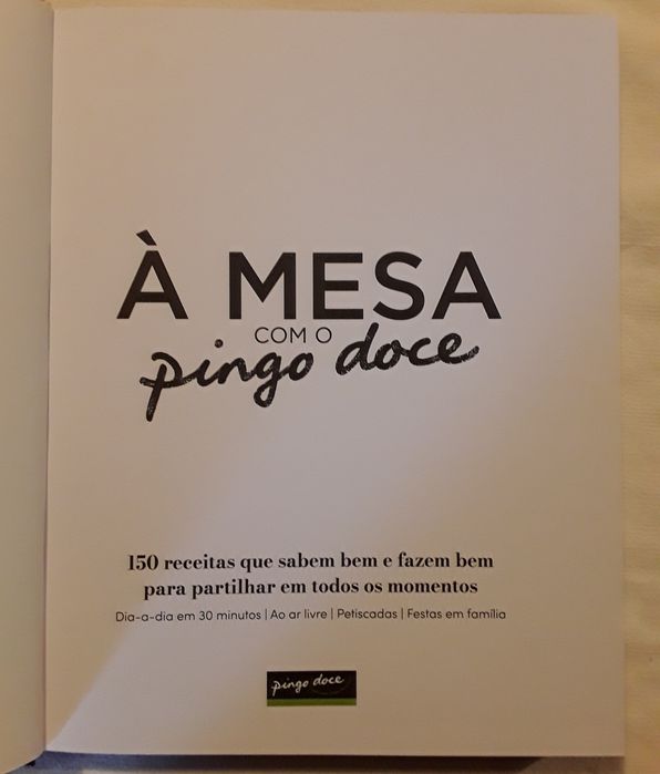 Livro: À Mesa com o Pingo Doce, Novo!