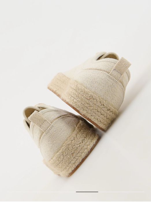 Кеди мокасини Reserved з плетеною підошвою, літні