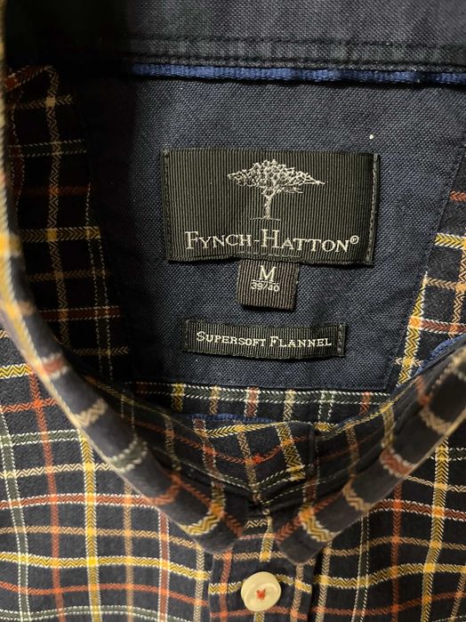 Koszula męska casualowa w kratkę Fynch-Hatton M