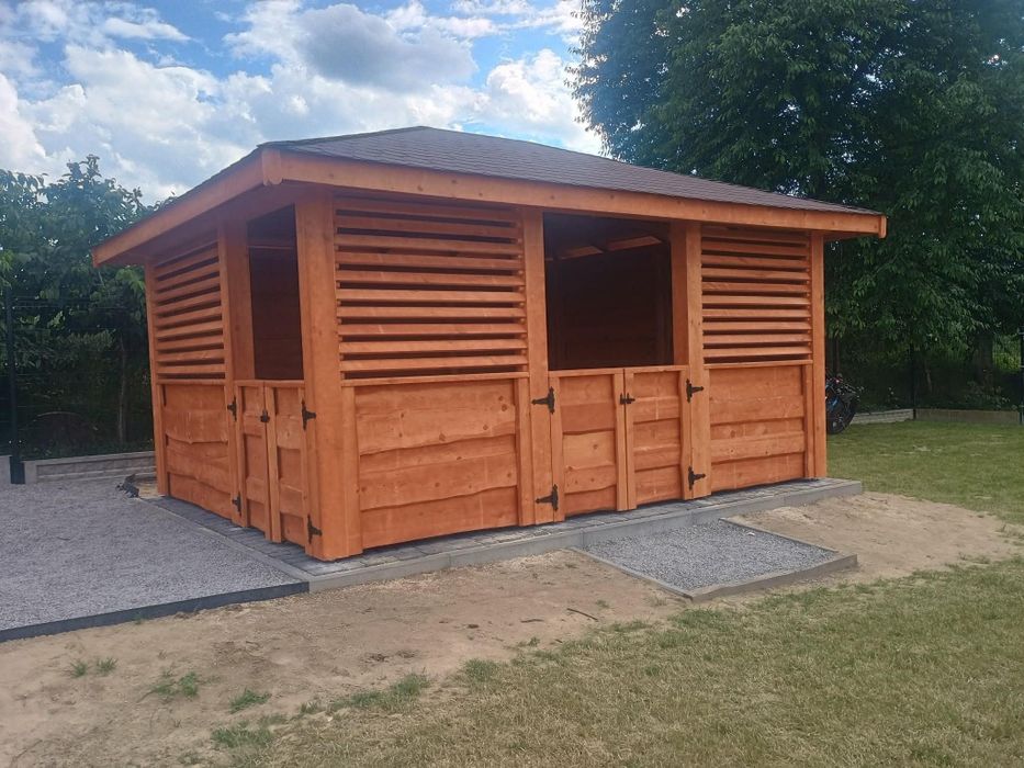 Altana drewniana 3,5 x 4,5 m