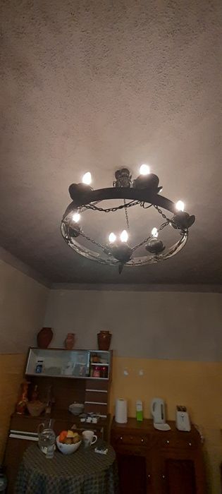 Abajour/Candeeiro Senhorial de teto. (antiguidades)