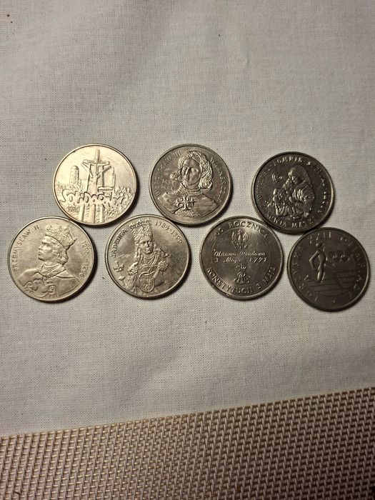 stare obiegowe monety do kolekcji.