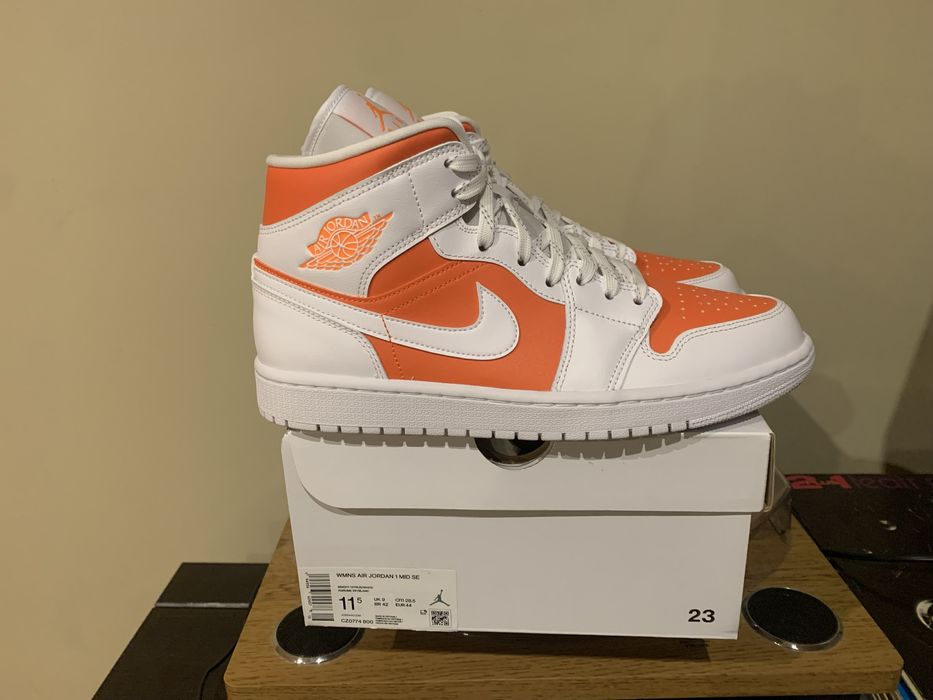 Buty nike air jordan 1 mid bright citrus
