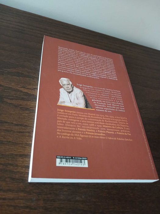 Vinte anos e um dia de Jorge Semprún