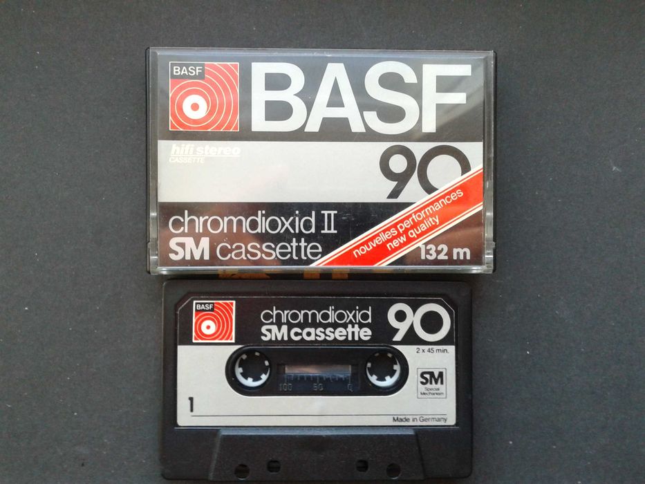 Аудиокассеты BASF ferro super LH SM 90: 200 грн. - CD / DVD