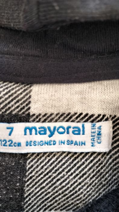 Camisola capuz 7 anos Mayoral