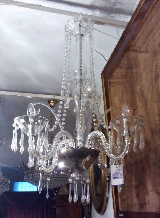 Candeeiro tecto, Lustre séc.XIX