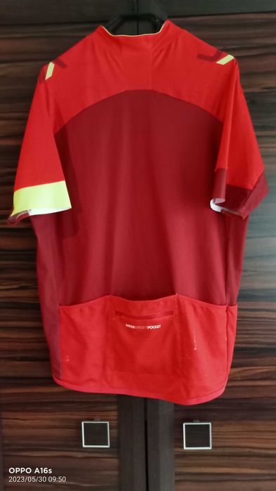 koszulka na rower MTB Jersey XC red XL