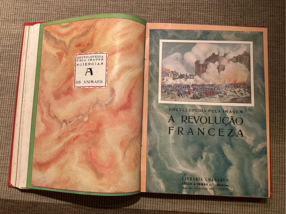 Livros Encyclopedia pela Imagem. 4 vol. Completa. Lello e Irmão, Lda