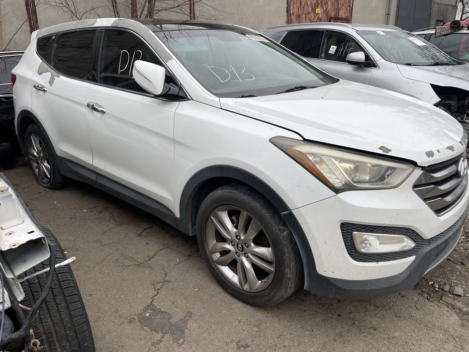 Капот бампер двери фара крило hyundai santa fe 13-18