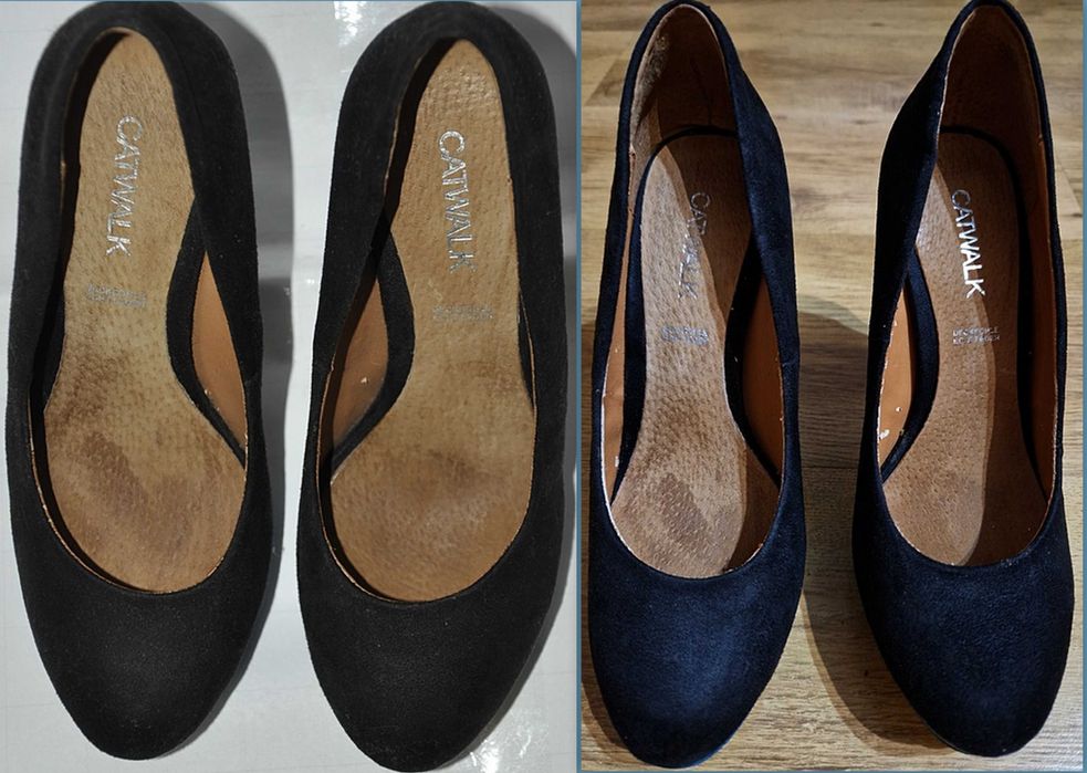 CATWALK damskie półbuty na wysokim koturnie rozmiar 37