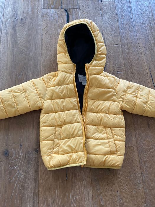 Kurtka jesienna żółta rozmiar 98