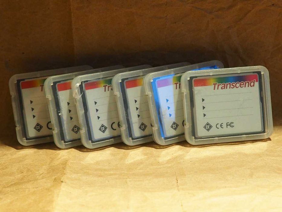 Karty pamięci Compact flash CF memory card Transcend 4GB 133x.