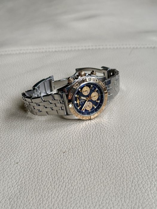 Breitling  chronomat 44 stal & zloto