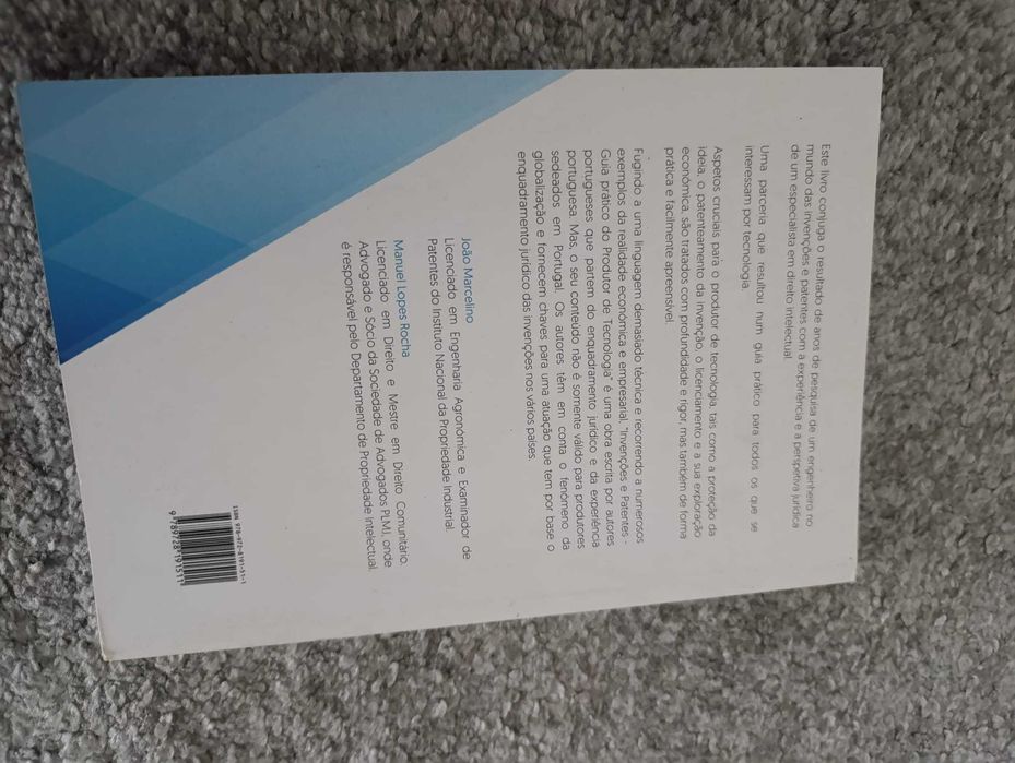 Invenções e Patentes -Guia Prático do Produtor de Tecnologia [c/envio]