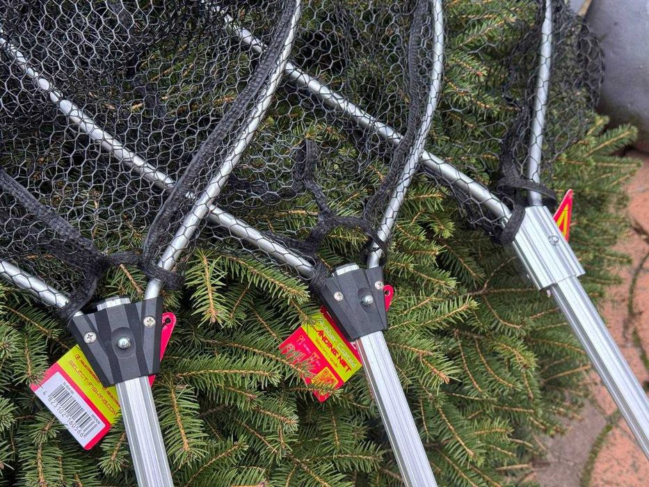 Подсак рыболовный телескопический прорезиненый Select  хижника/мирную