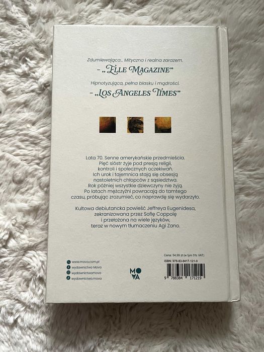 "Przekleństwa Niewinności"  Eugenides Jeffrey