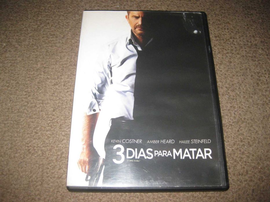 DVD "3 Dias Para Matar" com Kevin Costner