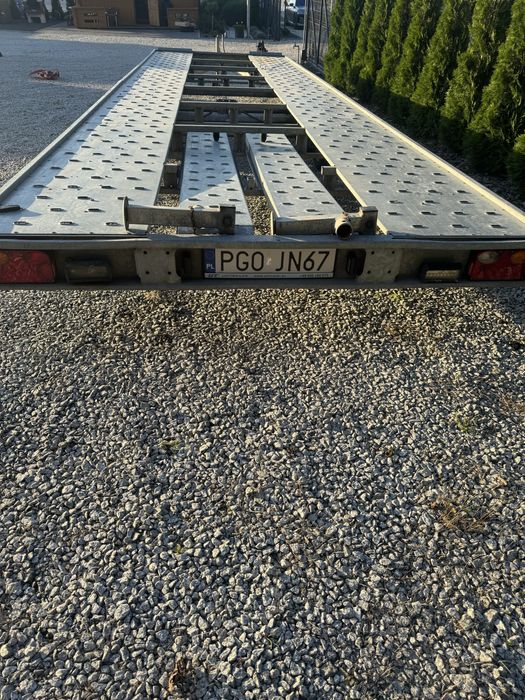 Laweta  na 2 auta 8m 3500DMC
