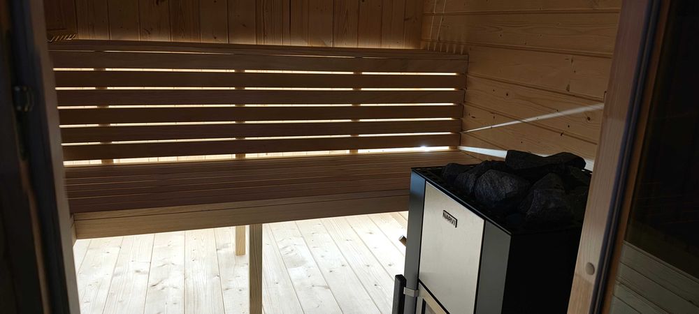 Domek letniskowy nad morzem z balią i sauną k. Jastrzębia Góra