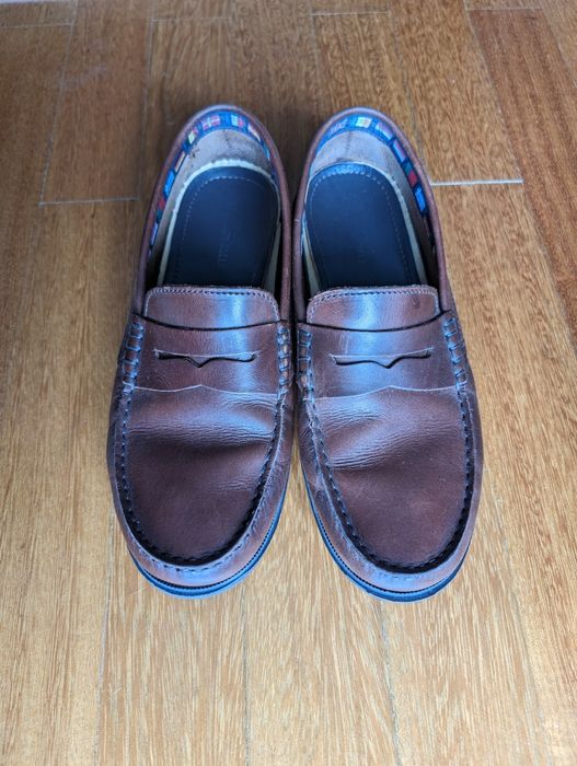 Sapatos Mocassins castanhos Giovanni Gali 41