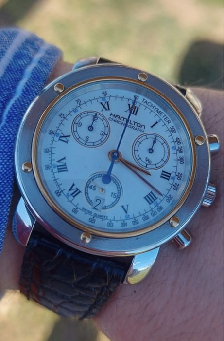 Relógio Hamilton Chronograph Vintage Anos 80-90