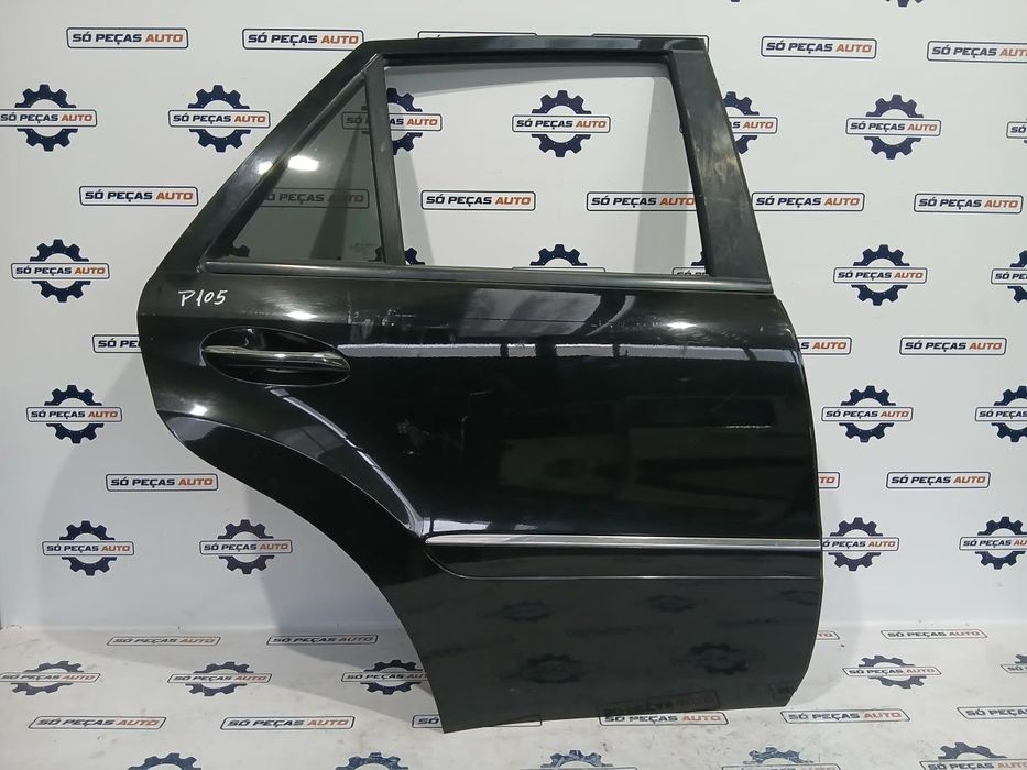 PORTA TRASEIRA DIREITA PRETO MERCEDES W164 ML 3.0 CDI V6 2005-2009 ANO