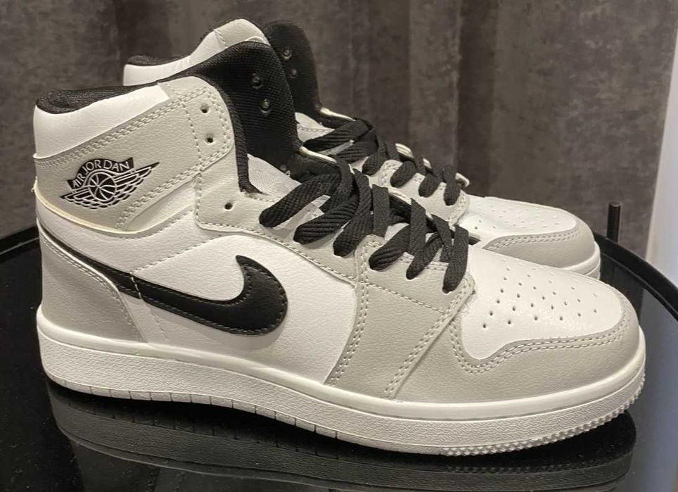 air jordan 1 mid light smoke grey rozm. 45