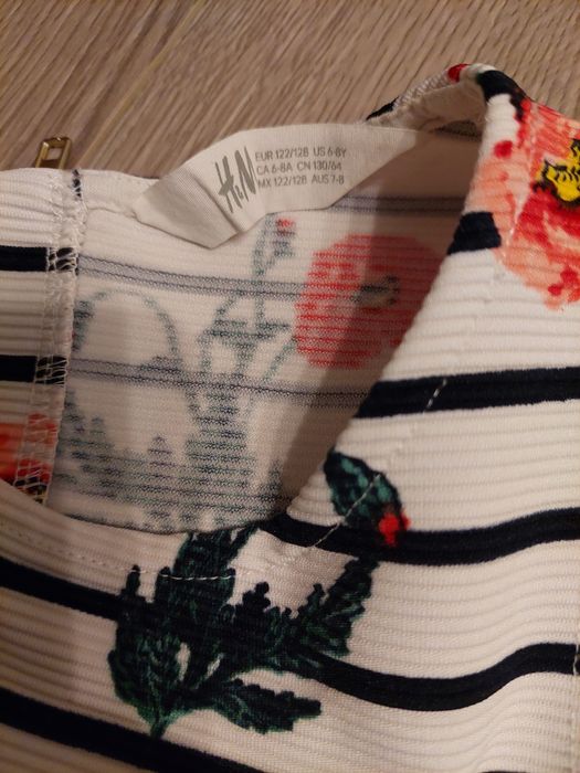 Sukienka dla dziewczynki H&M 122/128cm