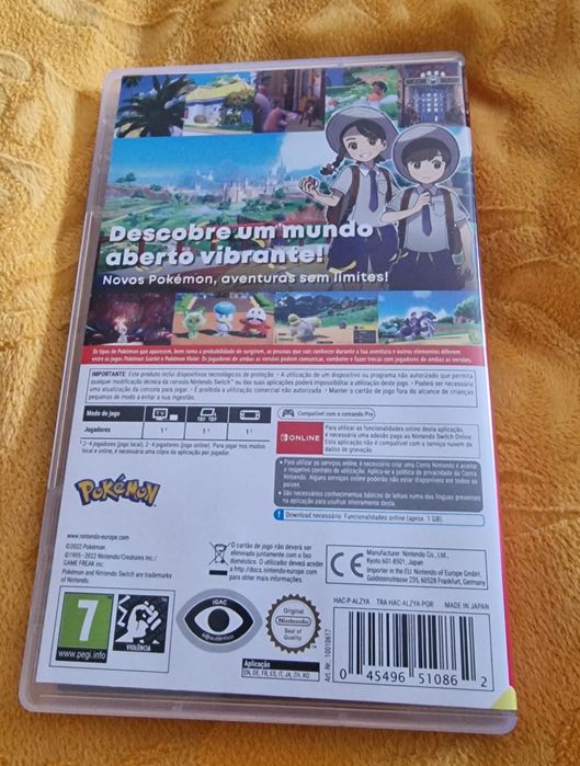 Jogo Pokémon Violet Nintendo Switch