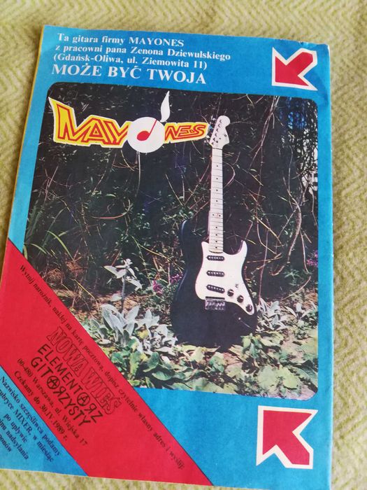 Czasopismo  "Nowa Wieś"  1989 – Wydanie Specjalne , Elementarz Gitarzysty.