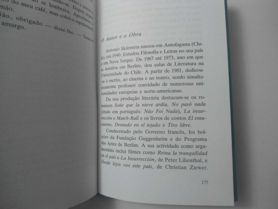 O Carteiro de Pablo Neruda por Antonio Skarmeta