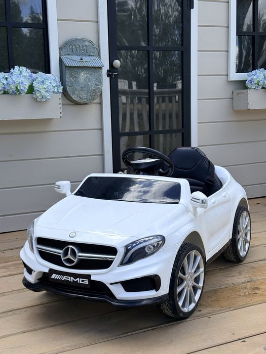 Samochód na akumulator dla dzieci Mercedes, samochodzik na pilota bez akumulatora