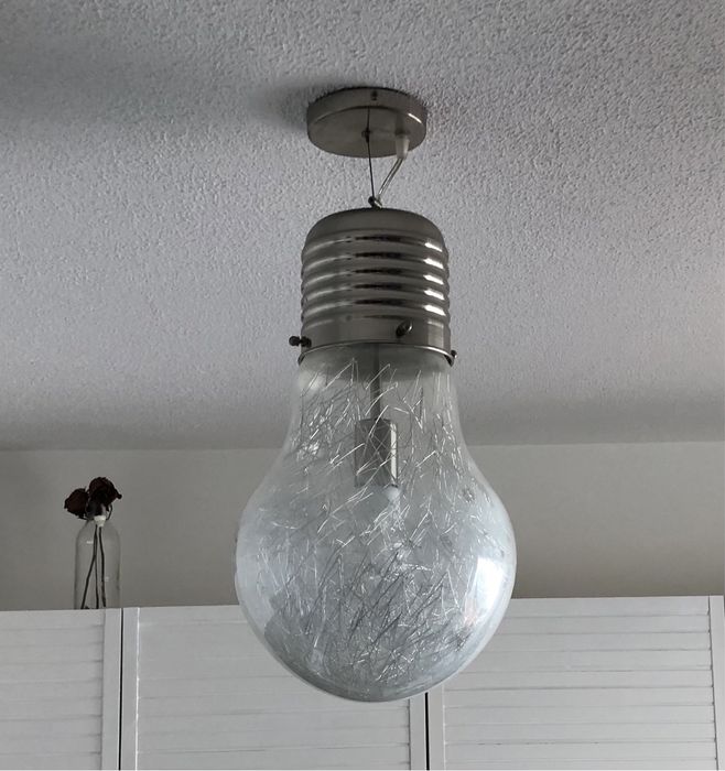 Candeeiro em forma de lampâda Leroy Merlin