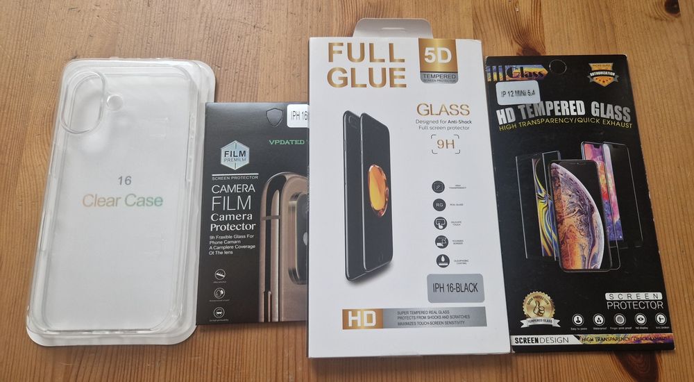Zestaw do Iphone 16 i szklo do Iphone 12 Mini